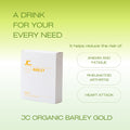 JC Organic Barley Gold (1x10sticks)
